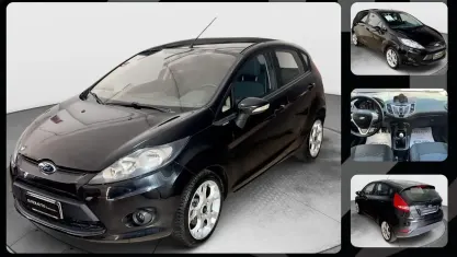 Usata Ford Fiesta Titanium 68 CV (50 kW) 2011 Nero Berlina