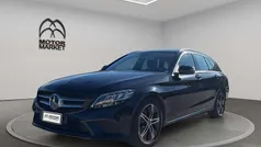 Nero / black Usata 2021 Mercedes C200 Station wagon | 18.000 € (Buon prezzo)