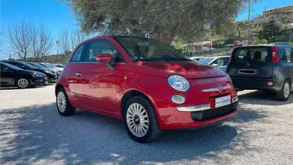 Usata Fiat 500 69 CV (50 kW) 2010 Rosso Berlina