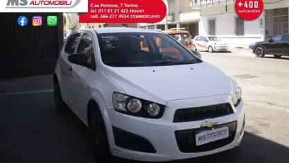 Usata Chevrolet Aveo LS 86 CV (63 kW) 2012 Bianco Utilitaria