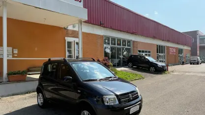 Usata Fiat Panda 4x4 Climbing 75 CV (55 kW) 2011 Nero Utilitaria