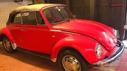 Begagnad VW Karmann Ghia Karmann 44 HK (32 kW) 1970 Röd Sportkupé