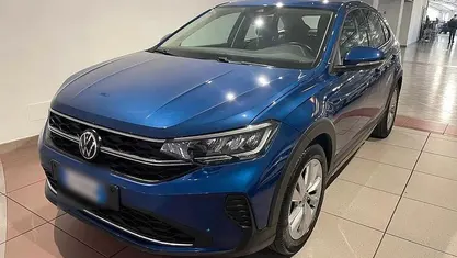 Usata VW Taigo Life 110 CV (80 kW) 2022 Blu SUV