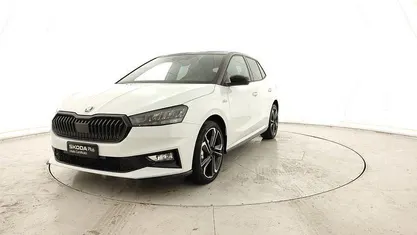 Usata Skoda Fabia Monte Carlo 95 CV (69 kW) 2025 Bianca tetto nero Utilitaria