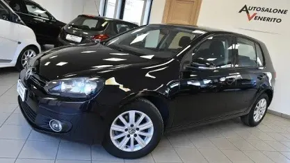 Usata VW Golf VI Comfortline 105 CV (77 kW) 2011 Nero Utilitaria