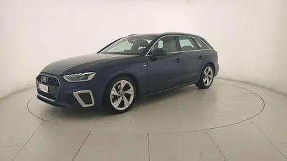 Usata Audi A4 S-Line 163 CV (119 kW) 2022 Blu navarra metallizzato Station wagon