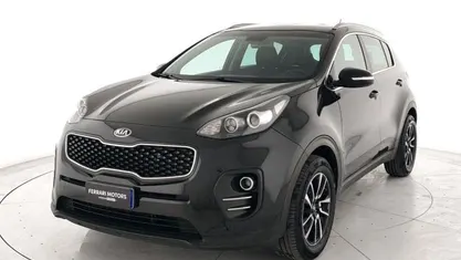 Usata Kia Sportage Style 116 CV (85 kW) 2018 Nero SUV