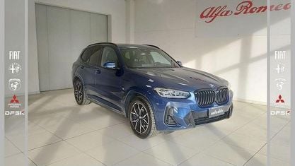 Begagnad BMW X3 M Sport 249 HK (183 kW) 2022 Blå SUV