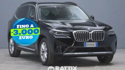 Usata BMW X3 Comfort Edition 150 CV (110 kW) 2022 Nero SUV