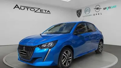Usata Peugeot 208 Allure 75 CV (55 kW) 2022 Blu Utilitaria