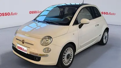 Usata Fiat 500 Lounge 95 CV (69 kW) 2013 Bianco Berlina