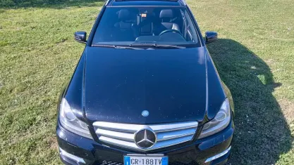 Usata Mercedes C250 Avantgarde 204 CV (150 kW) 2012 Nero Station wagon