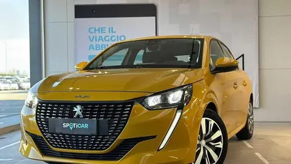 Usata Peugeot 208 Active 75 CV (55 kW) 2020 Giallo Utilitaria
