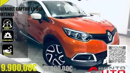 Usata Renault Captur Intens 90 CV (66 kW) 2016 Arancione SUV