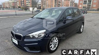 Usata BMW 218 Active Tourer Efficient Dynamics 150 CV (110 kW) 2018 Blu Monovolume