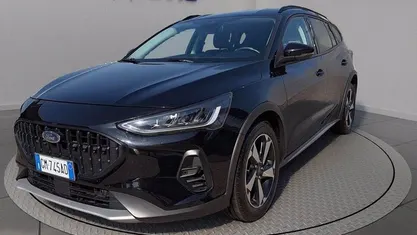Begagnad Ford Focus Active 120 HK (88 kW) 2021 Svart Kombi