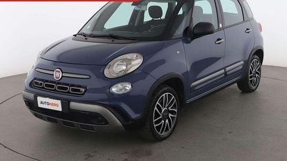 Gebraucht Fiat 500L Cross 95 PS (69 kW) 2019 Blau Van / Kleinbus