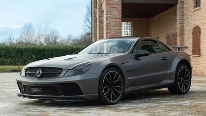Usata Mercedes SL350 AMG 245 CV (180 kW) 2004 Grigio Berlina