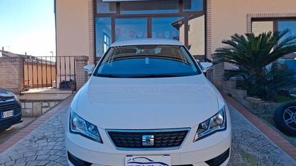 Usata Seat Leon Style 131 CV (96 kW) 2020 Bianco Berlina
