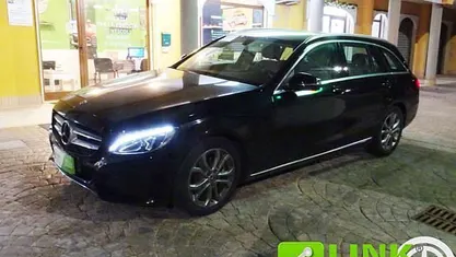 Usata Mercedes C200 Exclusive 136 CV (100 kW) 2017 Nero Station wagon