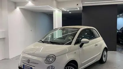 Bianco Usata 2012 Fiat 500C Lounge Cabrio | 6990 € (Buon prezzo)