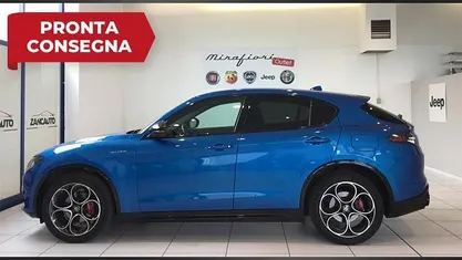 Usata Alfa Romeo Stelvio Veloce 209 CV (153 kW) 2023 Blu SUV