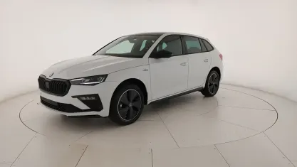 Nuova Skoda Scala Monte Carlo 150 CV (110 kW) 2026 Bianco luna metallizzato Utilitaria