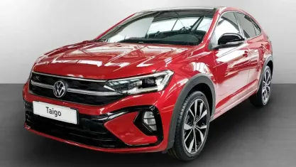 Nuova VW Taigo R-line Plus 116 CV (85 kW) 2026 Kings red metallizzato nero SUV