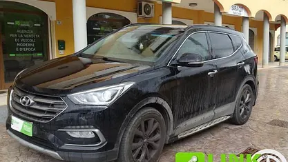 Usata Hyundai Santa Fe 200 CV (147 kW) 2018 Nero SUV