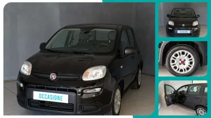 Käytetty Fiat Panda 70 HP (51 kW) 2023 Musta Viistoperä