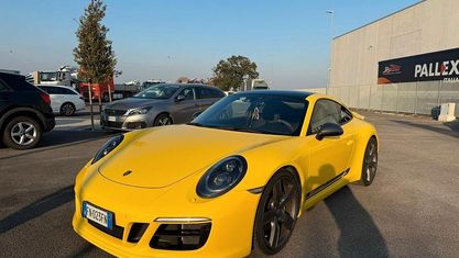 Usata Porsche 911 Carrera T 370 CV (272 kW) 2018 Giallo Coupé