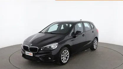 Usata BMW 218 Active Tourer Advantage 136 CV (100 kW) 2017 Nero Monovolume