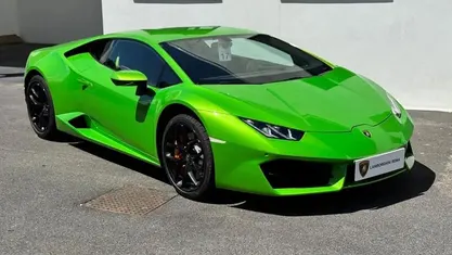 Usata Lamborghini Huracán 610 CV (448 kW) 2016 Verde Coupé