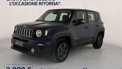 Usata Jeep Renegade Longitude 120 CV (88 kW) 2020 Blu SUV