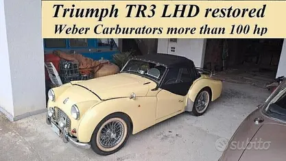 Usata Triumph TR3 1950 Cabrio