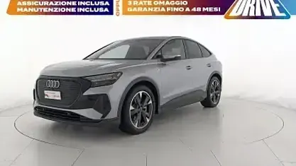 Usata Audi Q4 Sportback e-tron S-Line 77 kW (105 CV) 2024 Argento fioretto metallizzato SUV