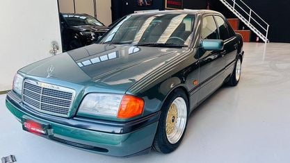 Usata Mercedes C180 122 CV (89 kW) 1995 Verde Berlina