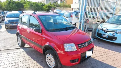 Usata Fiat Panda 4x4 60 CV (44 kW) 2008 Rosso Utilitaria