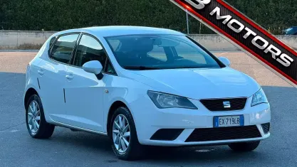 Usata Seat Ibiza 69 CV (50 kW) 2014 Bianco Berlina