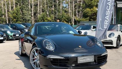 Usata Porsche 911 Carrera S Chrono 400 CV (294 kW) 2015 Nero jet metallizzato Coupé