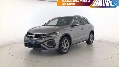 Usata VW T-Roc R-line 150 CV (110 kW) 2024 Pyrit silver metallizzato SUV