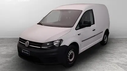 Usata VW Caddy Business 75 CV (55 kW) 2017 Bianco Monovolume