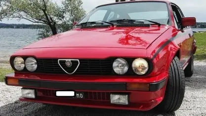 Usata Alfa Romeo GTV 131 CV (96 kW) 1981 Rosso Coupé