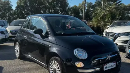 Usata Fiat 500 Lounge 69 CV (50 kW) 2010 Nero Berlina