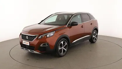Usata Peugeot 3008 GT-line 130 CV (95 kW) 2018 Arancio SUV