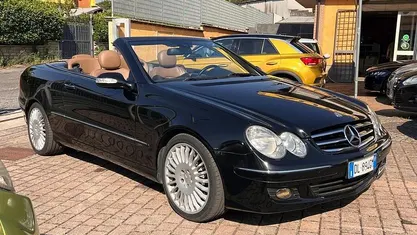 Usata Mercedes CLK200 Avantgarde 184 CV (135 kW) 2007 Nero Cabrio