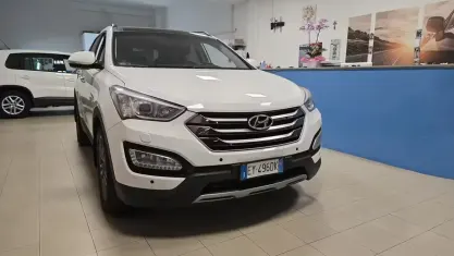 Usata Hyundai Santa Fe Style 197 CV (144 kW) 2015 Bianco SUV