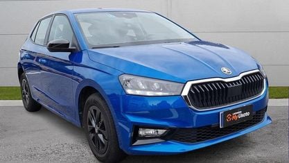 Occasion Skoda Fabia Selection 95 PK (69 kW) 2025 Blauw Sedan