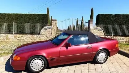 Usata Mercedes SL300 231 CV (169 kW) 1989 Marrone Cabrio