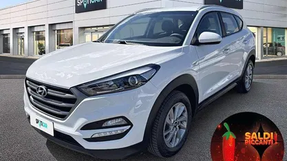 Usata Hyundai Tucson 116 CV (85 kW) 2018 Bianco SUV